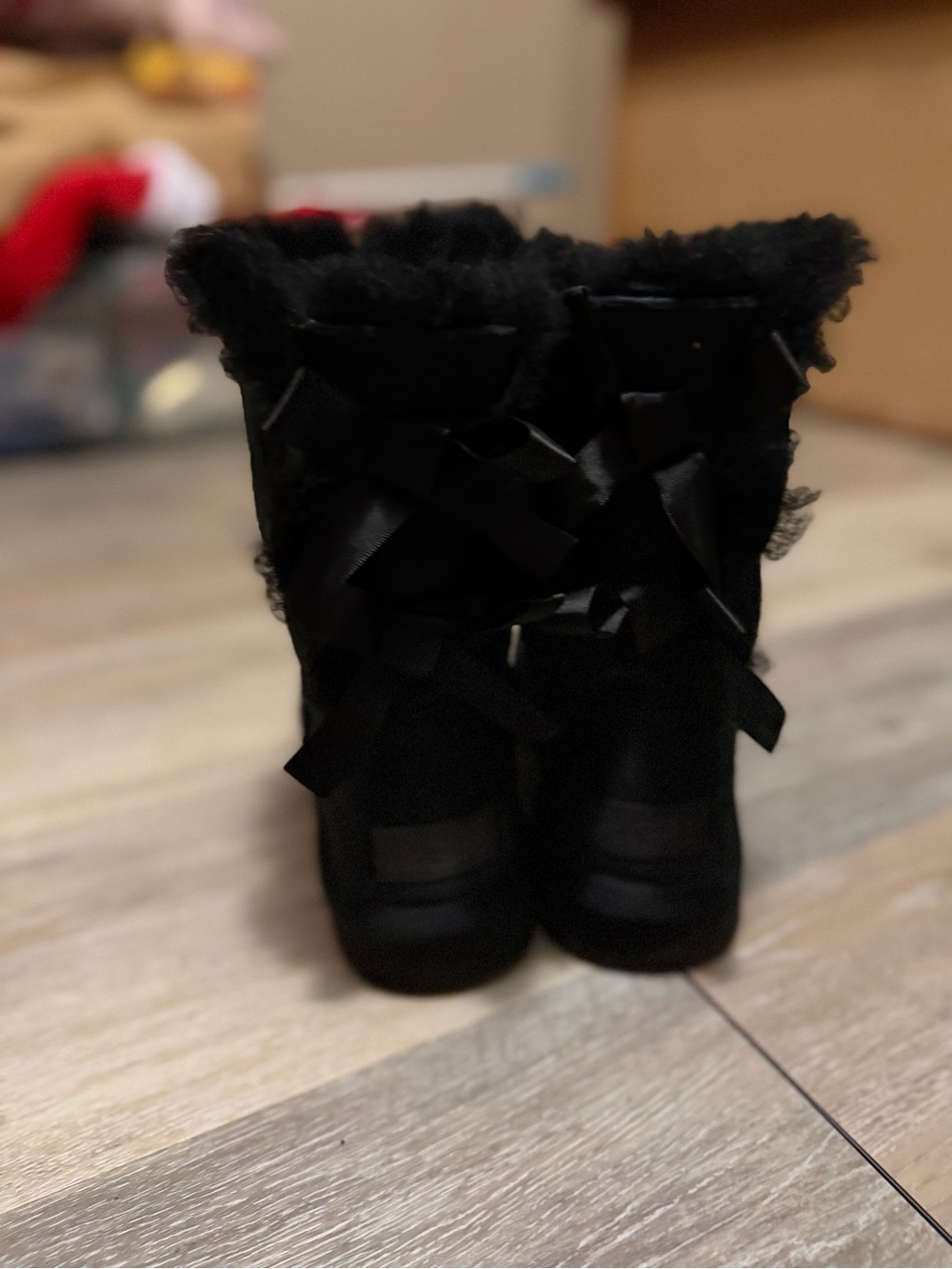 Black Bow Uggs